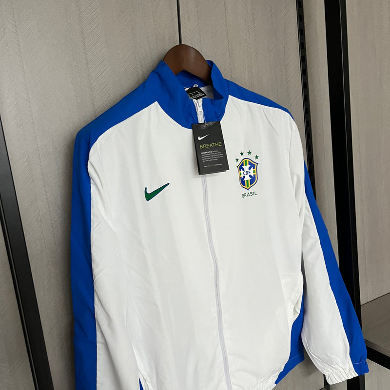 Jaqueta Corta Vento Brasil 24/25 Nike - Lançamento