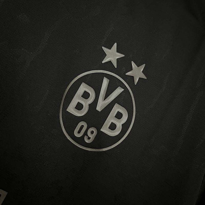 Camisa Borussia Dortmund Black 23/24 Puma Versão Torcedor