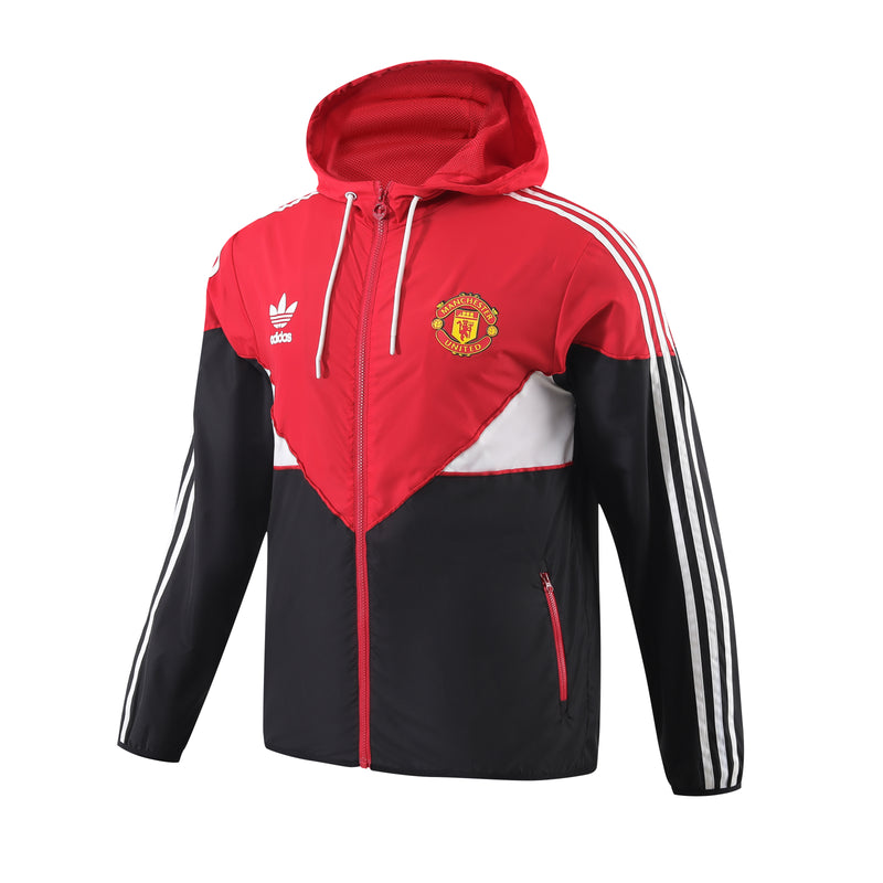 Jaqueta Corta Vento Manchester United 24/25  Adidas - Lançamento