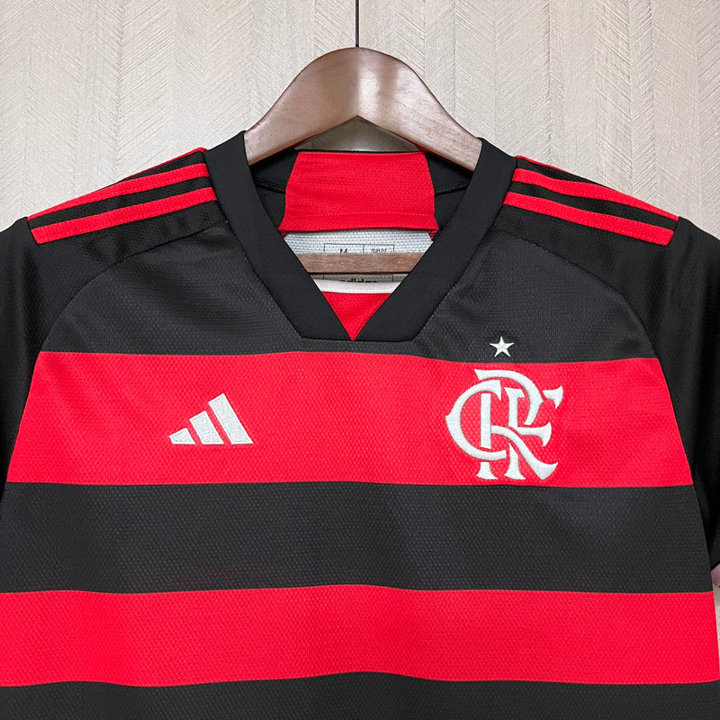 Camisa Flamengo 24/25 Adidas Torcedor Feminina - Lançamento