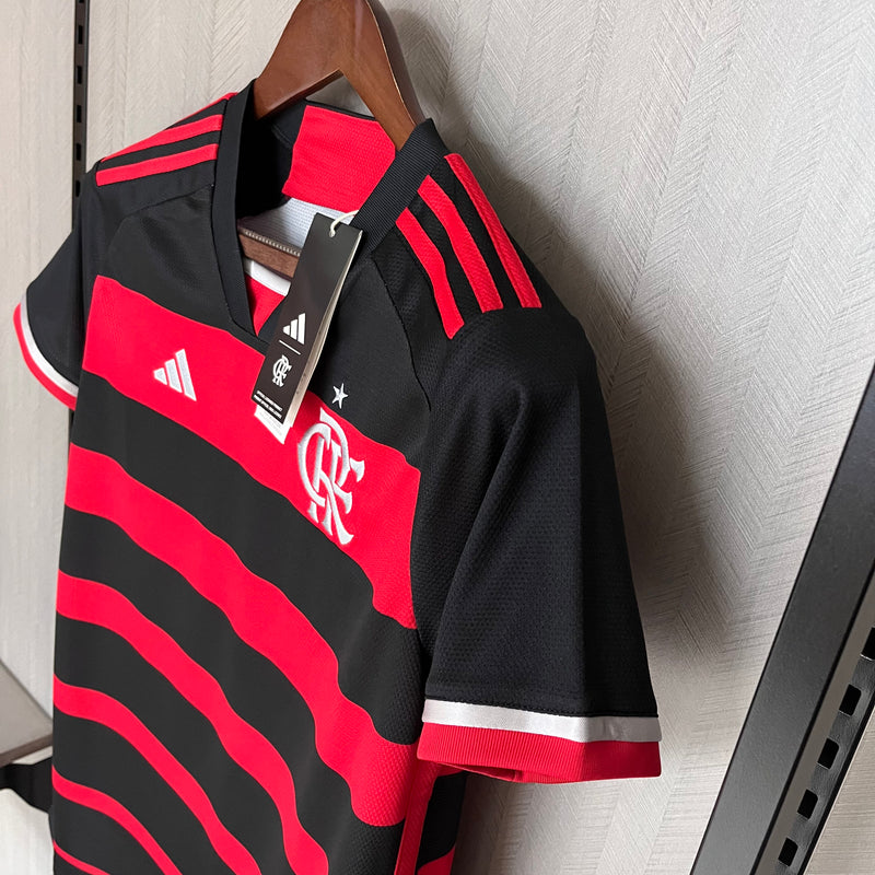 Camisa Flamengo 24/25 Adidas Torcedor Feminina - Lançamento