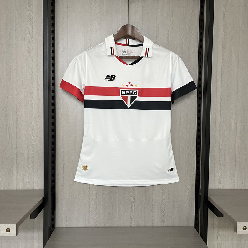 Camisa São Paulo 24/25 Torcedor Feminina - Lançamento