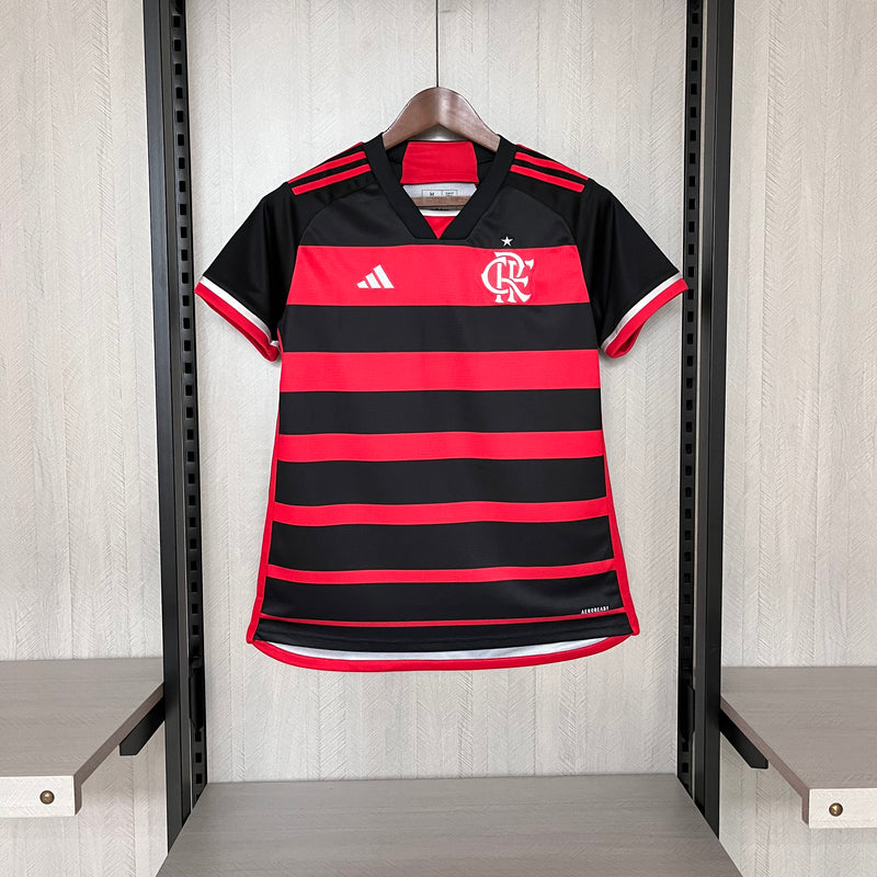 Camisa Flamengo 24/25 Adidas Torcedor Feminina - Lançamento