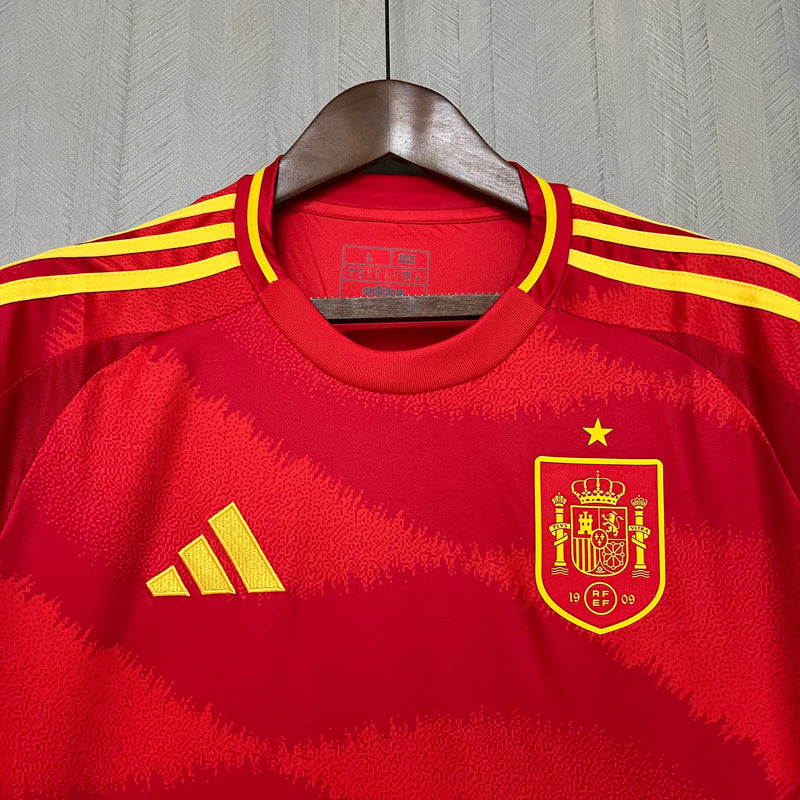 Camisa Espanha 24/25 Adidas Torcedor Masculina - Lançamento