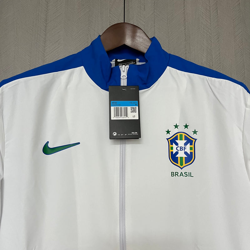 Jaqueta Corta Vento Brasil 24/25 Nike - Lançamento