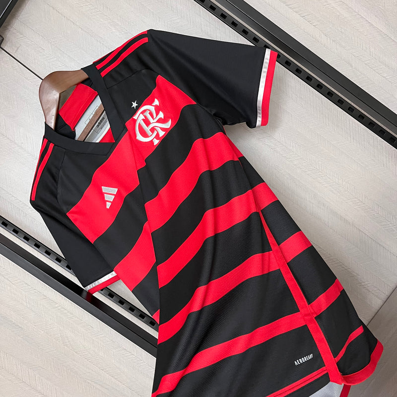 Camisa Flamengo 2024/25  Adidas Versão Torcedor Masculina - Lançamento