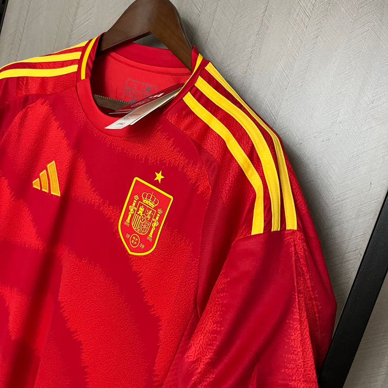 Camisa Espanha 24/25 Adidas Torcedor Masculina - Lançamento