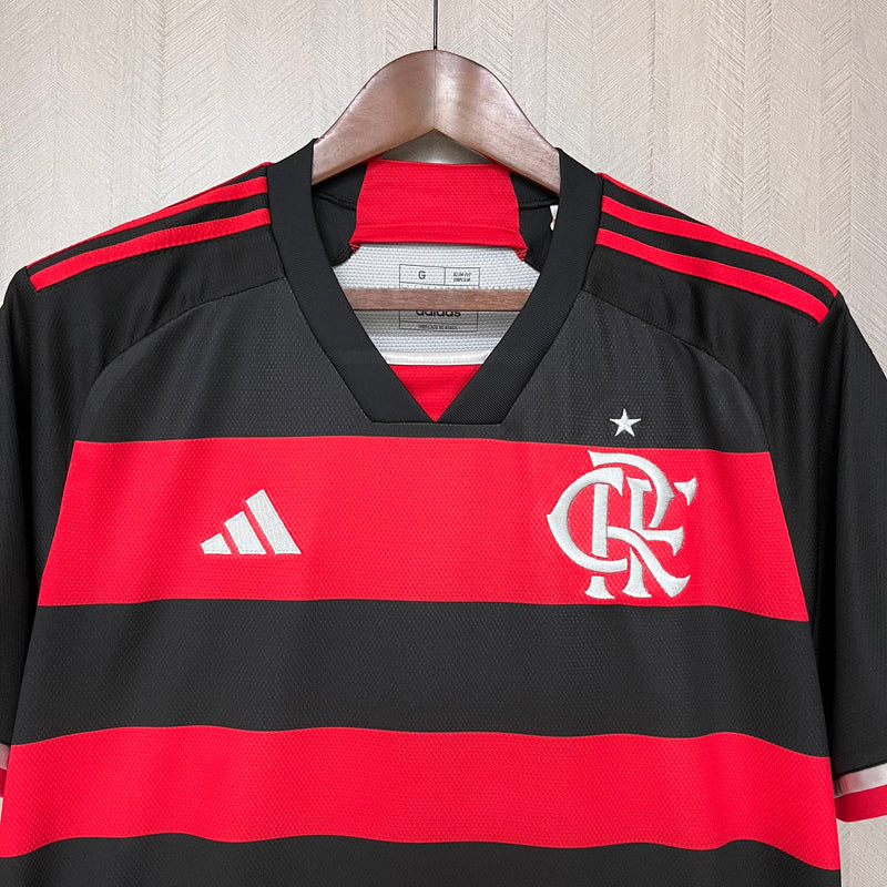 Camisa Flamengo 2024/25  Adidas Versão Torcedor Masculina - Lançamento