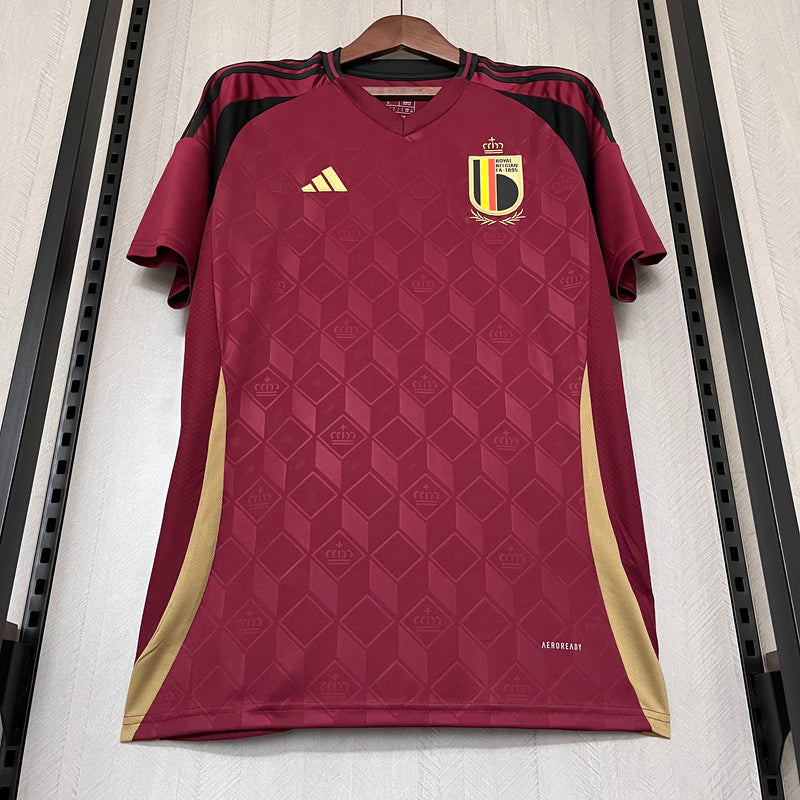 Camisa Belgica 2024/25 Adidas Torcedor Masculina - Lançamento