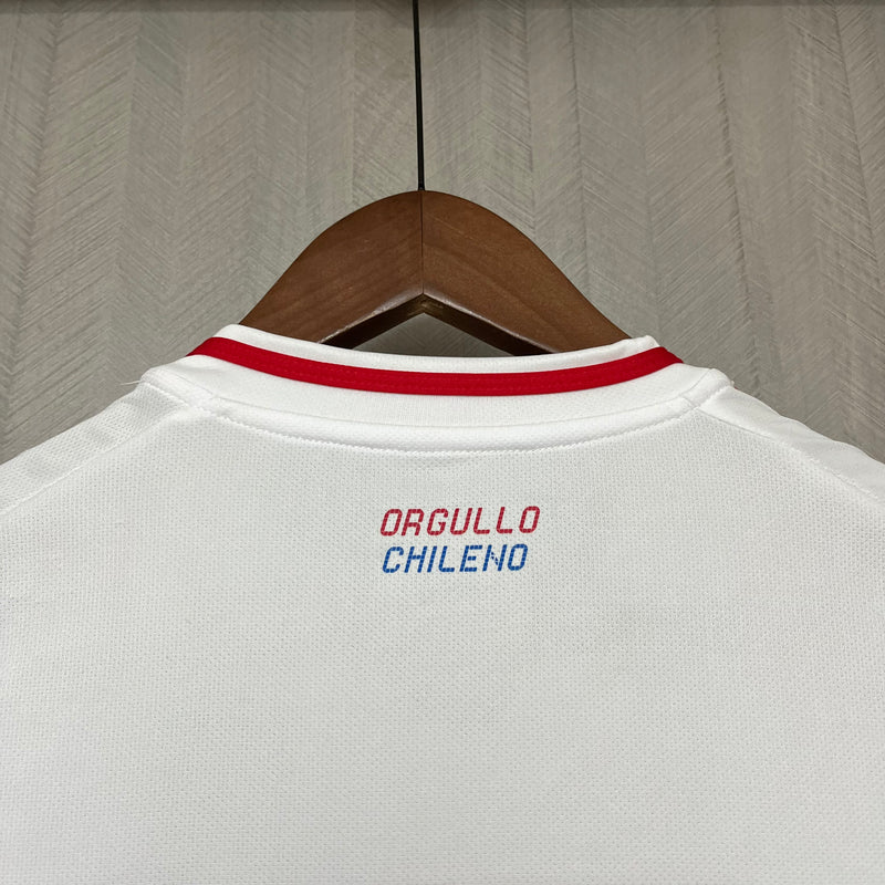 Camisa Chile 24/25 Adidas Torcedor Masculina - Lançamento