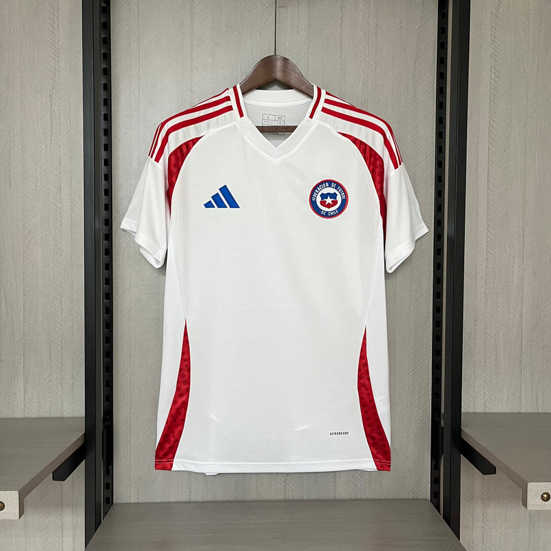 Camisa Chile 24/25 Adidas Torcedor Masculina - Lançamento