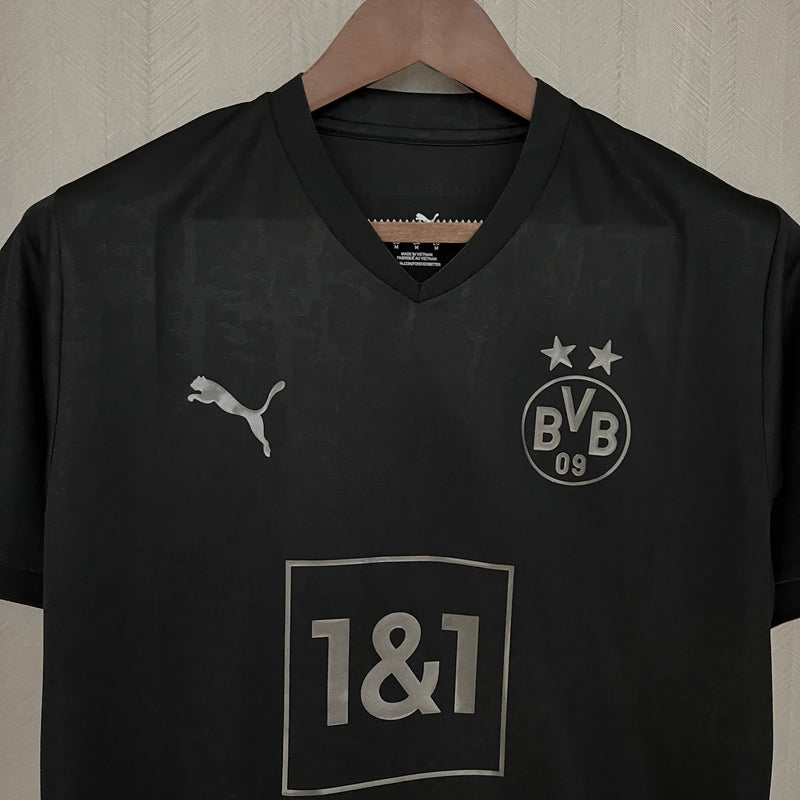 Camisa Borussia Dortmund Black 23/24 Puma Versão Torcedor