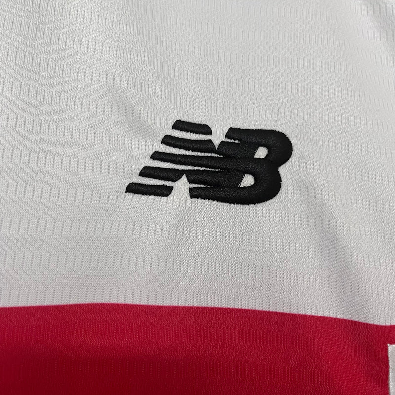 Camisa São Paulo Home 2024/25  Versão Torcedor Masculina - Lançamento