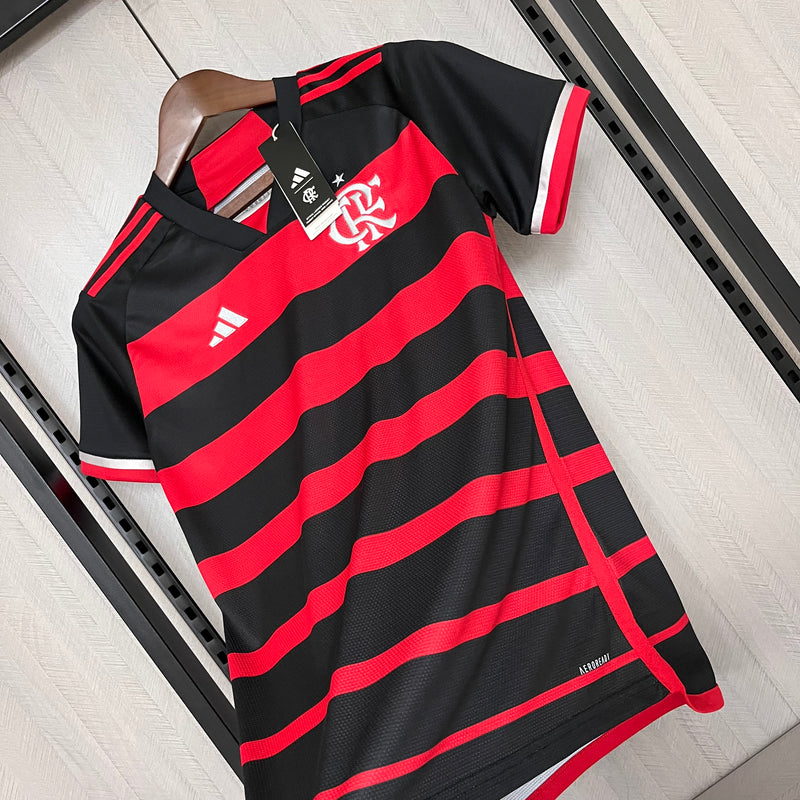 Camisa Flamengo 24/25 Adidas Torcedor Feminina - Lançamento