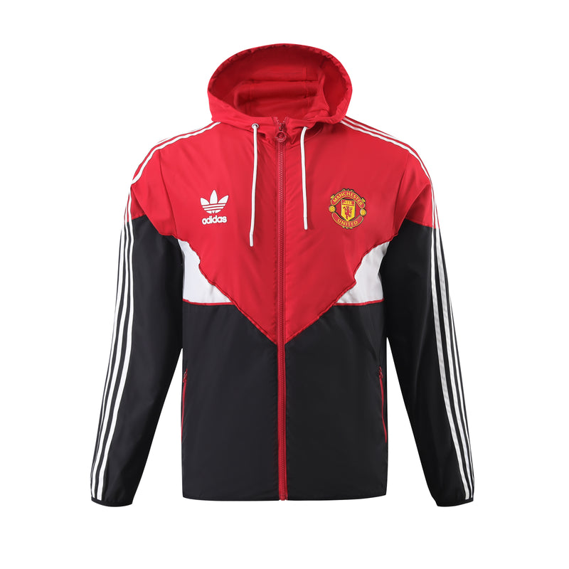 Jaqueta Corta Vento Manchester United 24/25  Adidas - Lançamento