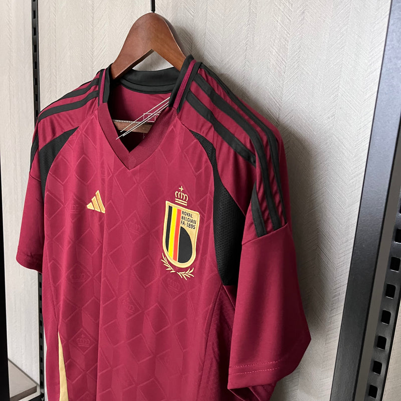 Camisa Belgica 2024/25 Adidas Torcedor Masculina - Lançamento