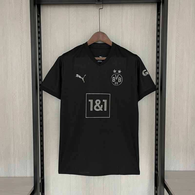 Camisa Borussia Dortmund Black 23/24 Puma Versão Torcedor