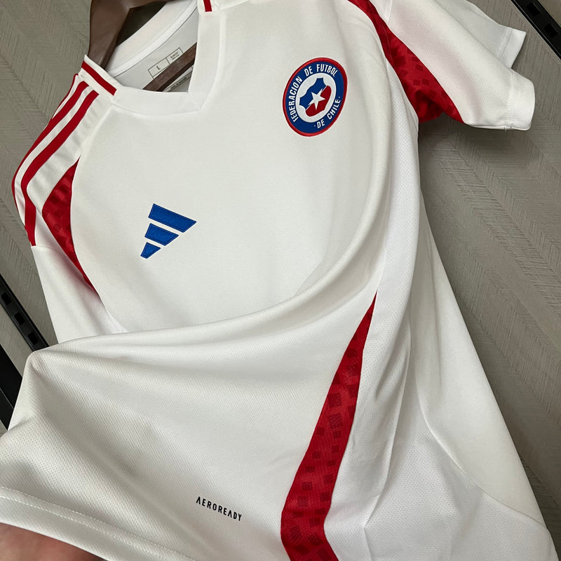 Camisa Chile 24/25 Adidas Torcedor Masculina - Lançamento