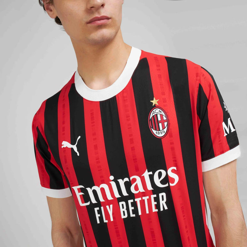 Camisa Milan 24/25 Puma Versão Torcedor Masculina - Lançamento