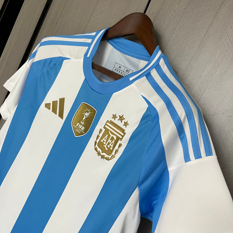 Camisa Argentina 2024/25 Adidas Versão Torcedor  - Lançamento