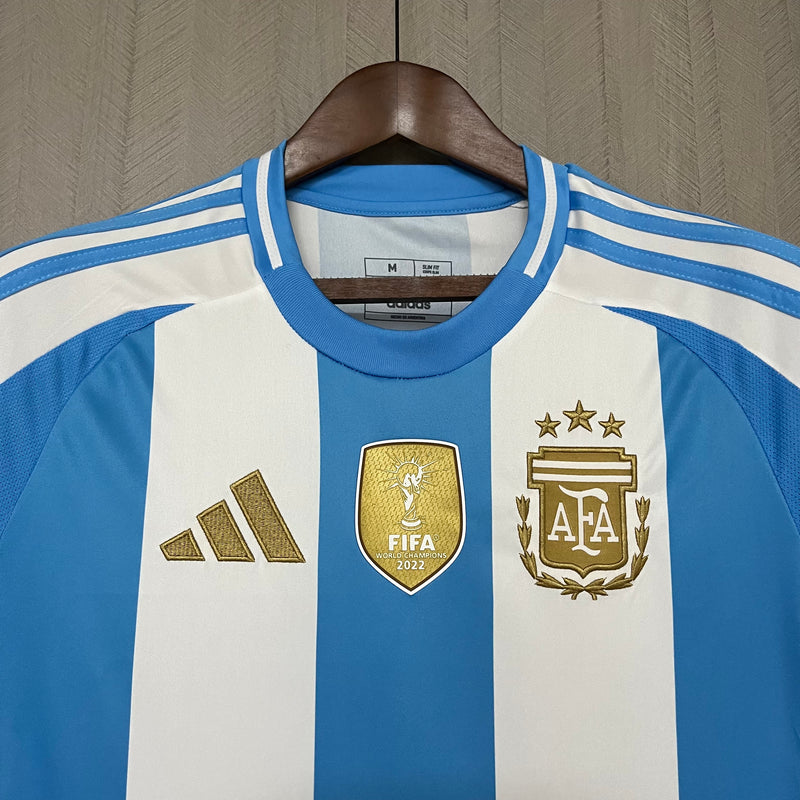 Camisa Argentina 2024/25 Adidas Versão Torcedor  - Lançamento