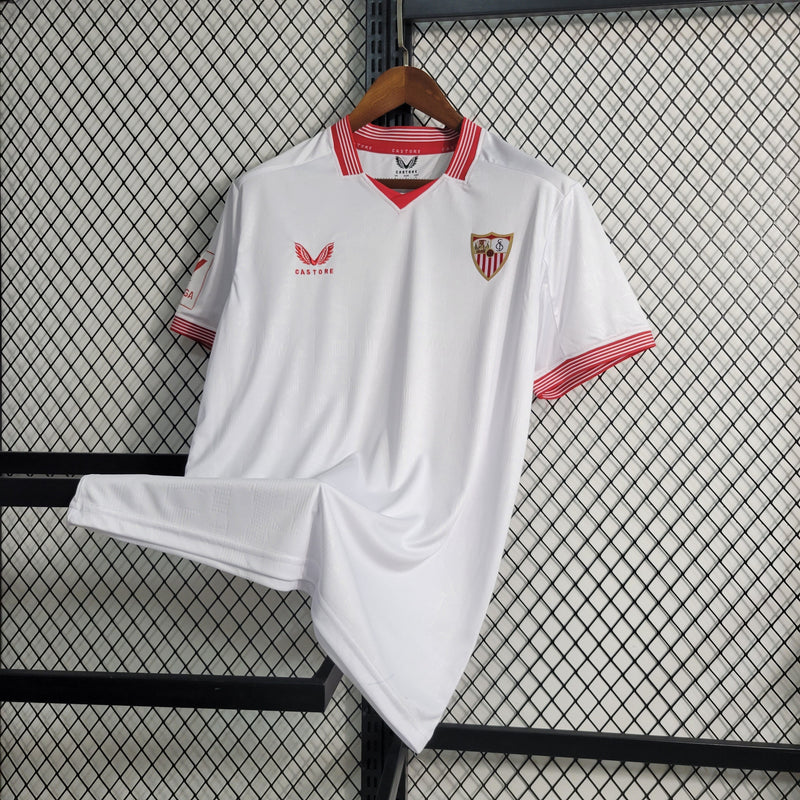 Camisa Sevilla Home 23/24 Castore Torcedor Masculina