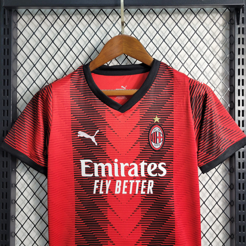 Kit Infantil AC Milan Home 23/24