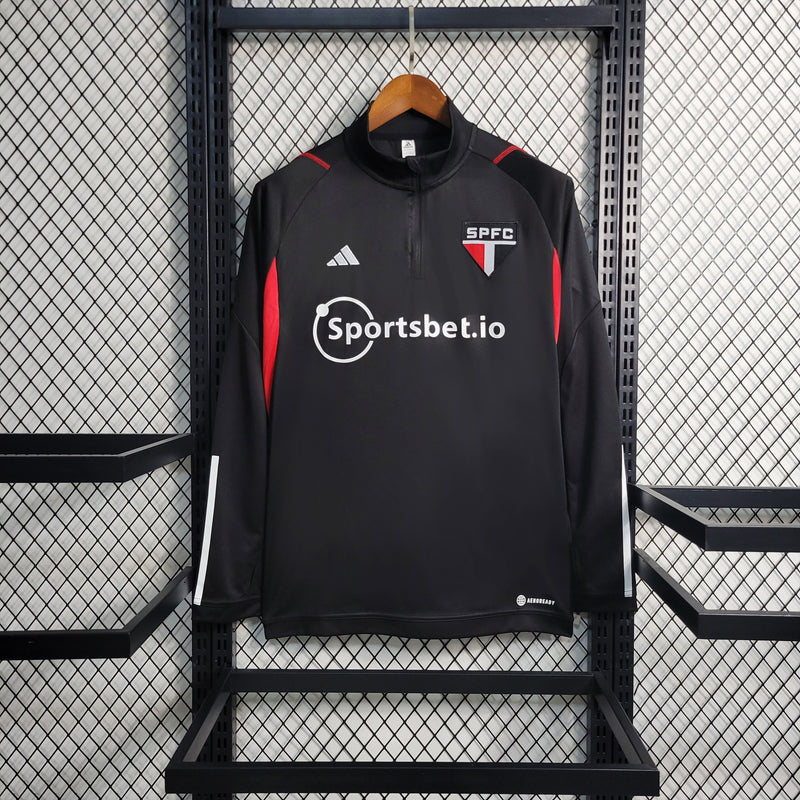 Camisa Treino São Paulo Preta 23/24